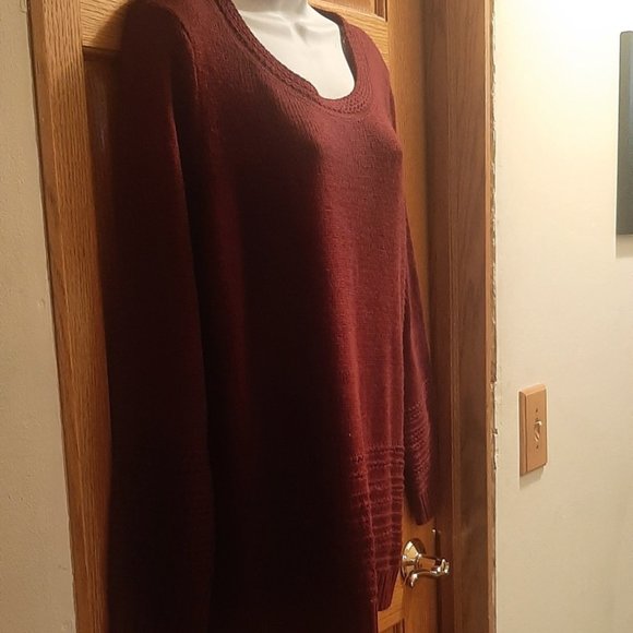Maroon Lightweight Sweater - Picture 3 of 6